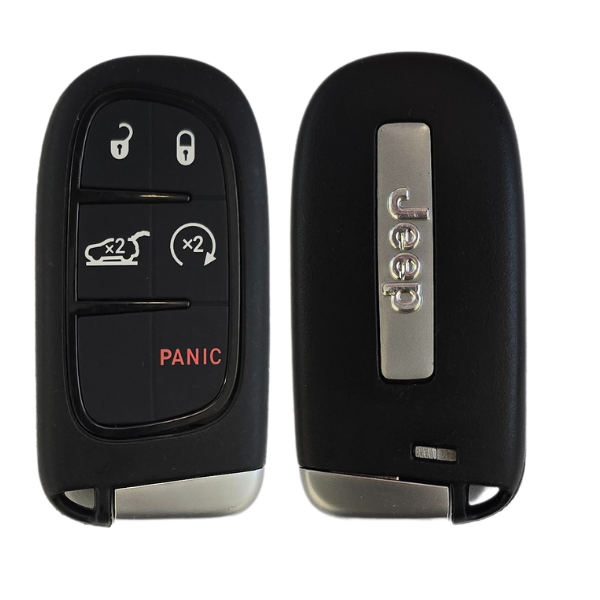 2014-2023 Jeep Cherokee 5 Button Smart Remote Key Fob OEM GQ4-54T 68141580AG