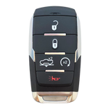 2019-2024 Dodge Ram 1500 Pickup 5 Button Smart Key Fob OHT-4882056, 68291690AD