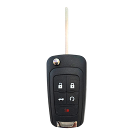 Chevrolet 5 Button Remote Flip Key OHT01060512