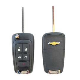 Chevrolet 5 Button Remote Flip Key OEM OHT01060512